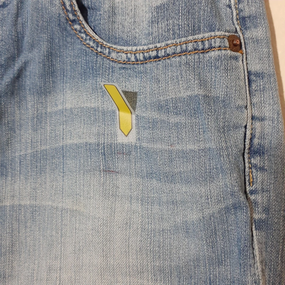 Levi's Red Tab girls capri size 24" blue jean denim - Image 4 of 4