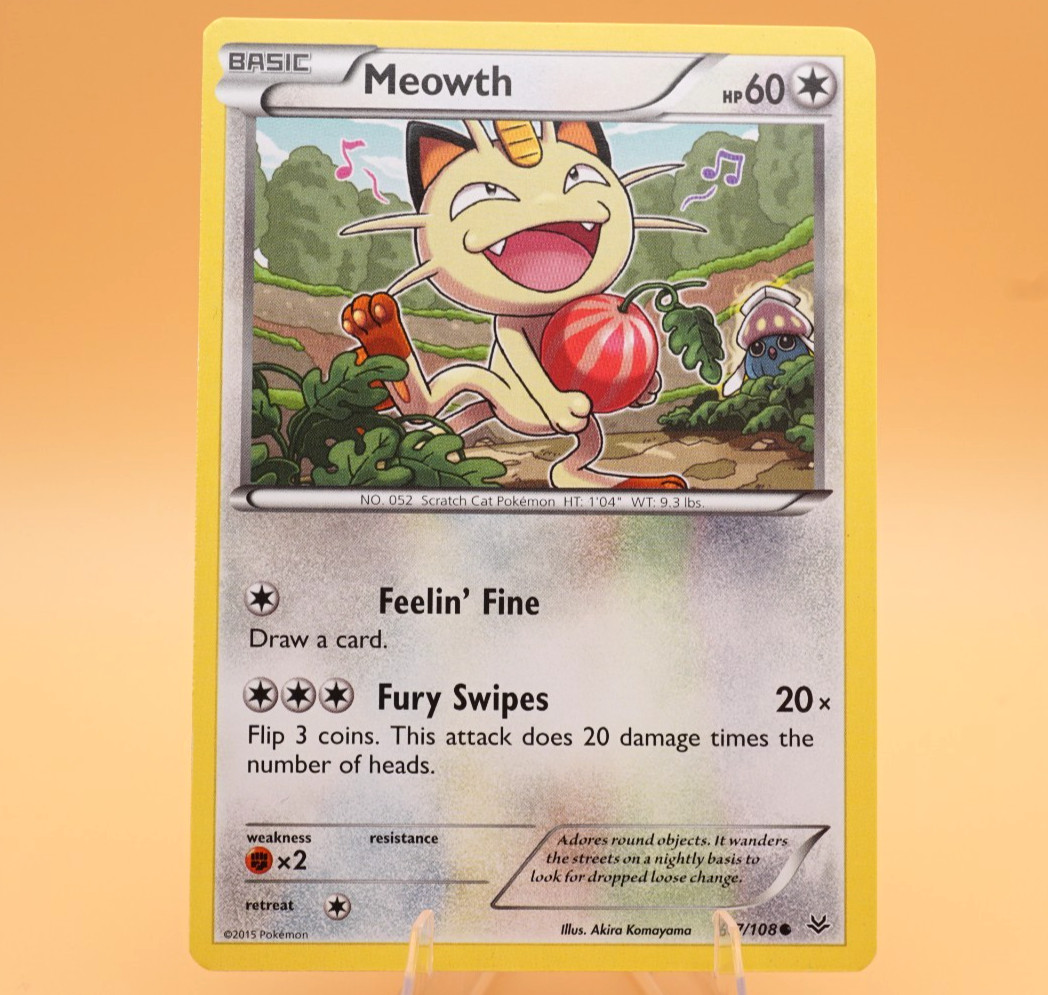 Meowth | #67/108 | Common | Regular | Roaring Skies | Pokémon | See Shop Sales