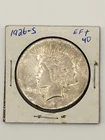 1926-S (San Francisco) US Peace Dollar, 90% Silver, EF condition