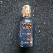 Image of Baylis & Harding Black Pepper & Ginseng  Shower Gel 100ml New