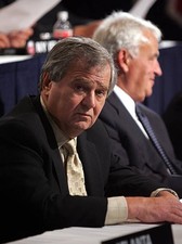 Harry Sinden president Boston Bruins attends the NHL draft l- Ice Hockey Photo 1