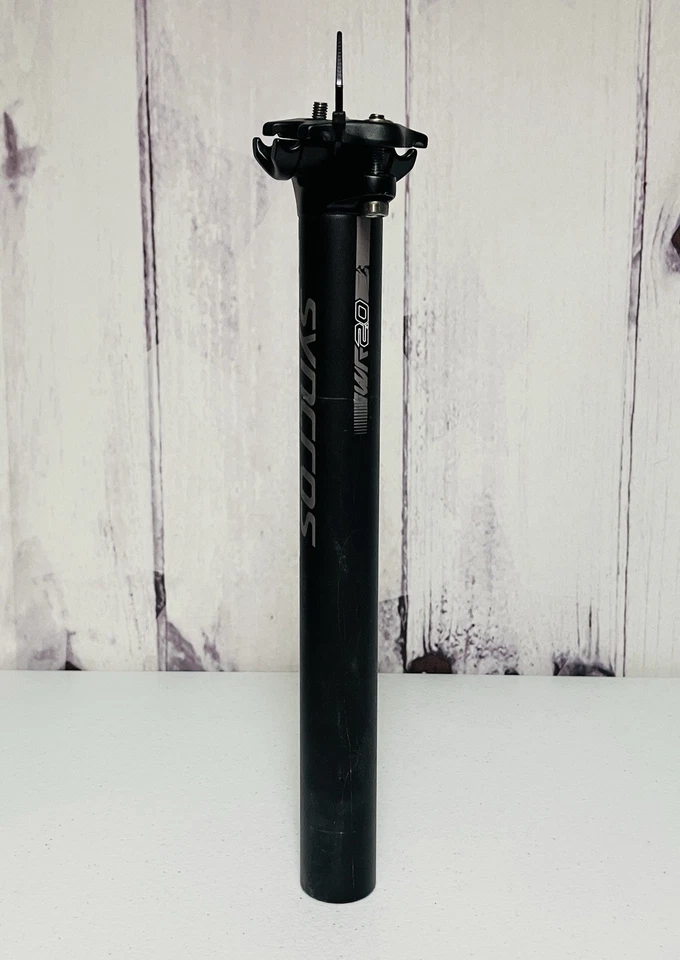 Tija de sillín Syncros FL1.5 Offset aleación de carretera MTB bicicleta 31,6 mm x 400 mm tija de sillín Foto 3 de 3