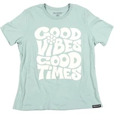 Fasthouse Groove SS Tee Womens Dust Blue Large -Open Box