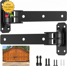 Heavy Duty Gate Hinges, 900 Lbs Capacity and Sealed Built-In Ball Bearings 13"