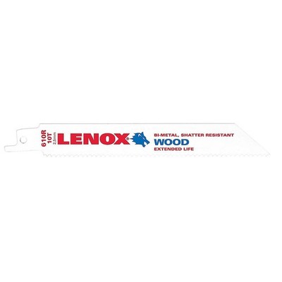 PPG 20940 for PlumbMaster 6 10Tpi Reciprocating Saw Blade, Wood/Plastic/Alum