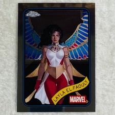 Layla El-Faouly Marvel Topps Chrome 2025 Chromium Card #10