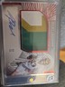 Riley Leonard 2025 Leaf Trinity Rookie RC Auto Patch RPA 2/2 Red 