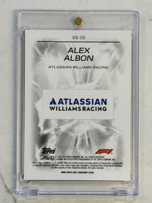 2025 Topps Chrome Formula 1 F1 ALEX ALBON Ultrasonic Case Hit SSP