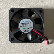 NEW RUNDA 18 CFM 6-12 V-18 WIDE VOLT DC FAN USA SMALL 2" X 2  RD5010S18H