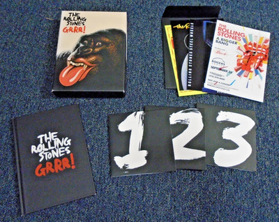 The Rolling Stones Grrr! - 3-Disc Music CD Box Set w/ Hardback Book & Cards