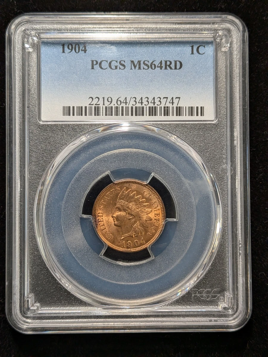 MS 64 Graded Indian Head Small Cents (1859-1909) for sale | eBay