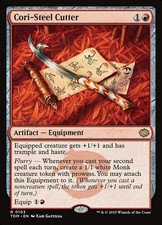 1x Near Mint, English Cori-Steel Cutter - Foil - Tarkir: Dragonstorm