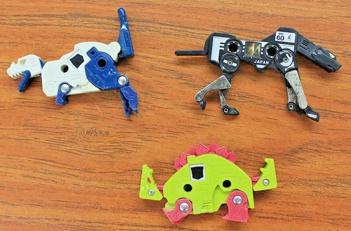 Transformers Slugfest, Panther & Overkill v1 Mini Audio Cassette Tapes 1986