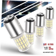 12 Volt Brake Lights 1157 2057 2357 7528 BAY15D P21/5W 1157 4pcs 6000k white