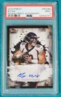 2024 Topps Finest Rookie Autographs Bo Nix Auto #RFA-BN PSA 9 Denver Broncos