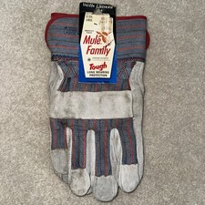 Vtg Wells Lamont Cowhide Genuine Leather Gloves Size Large 3130L Size Large USA