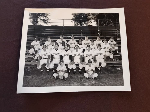 TYPE 1 ORIGINAL 1958 GREEN BAY BLUEJAYS 8x10 TEAM PHOTO FRANK HOWARD PRE ROOKIE