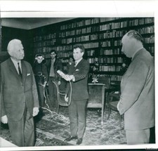 1969 Premier Cernik Czechoslovakia & Pres Ludvig Svoboda Politics 8X8 Photo