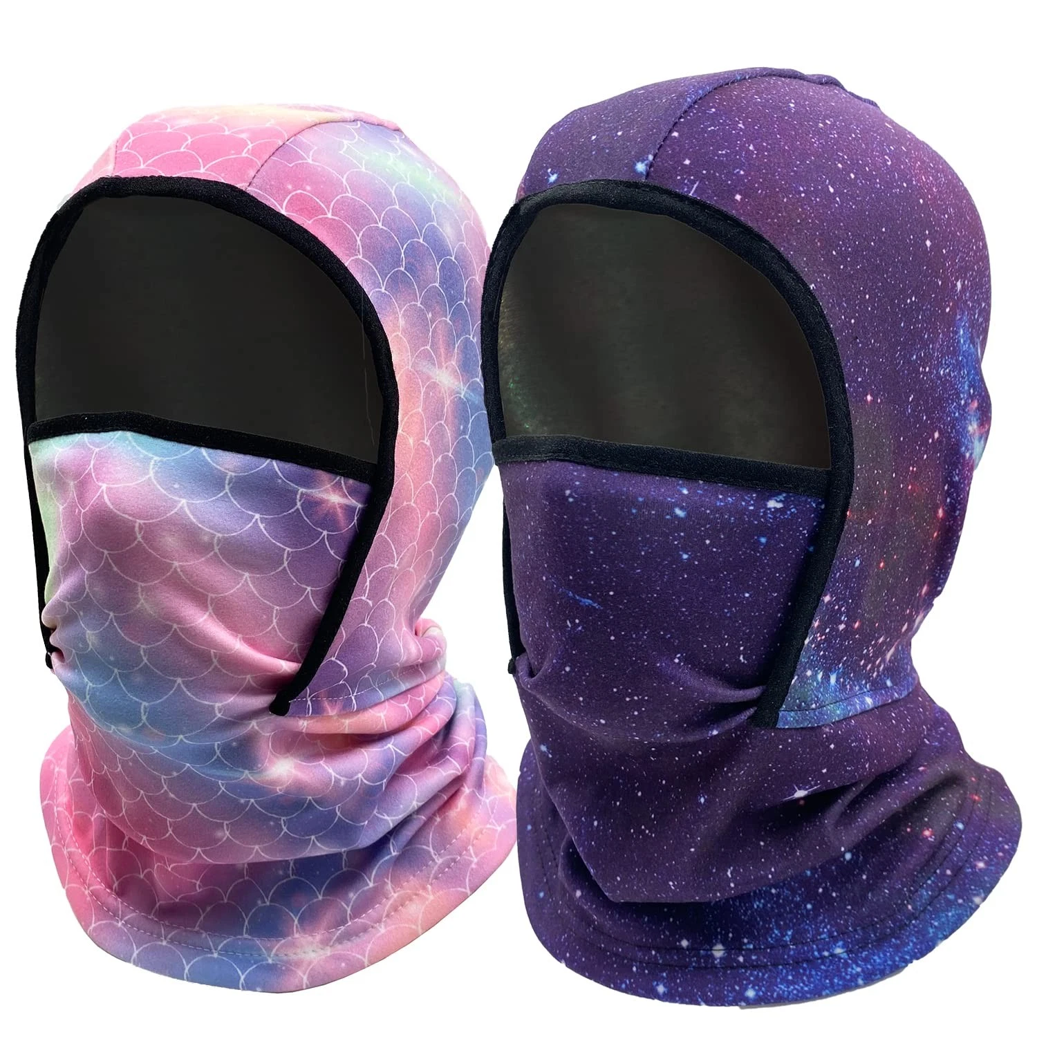 Kids Balaclava Ski Mask Windproof Fleece Neck Warmer Gaiter Winter Face Warme...