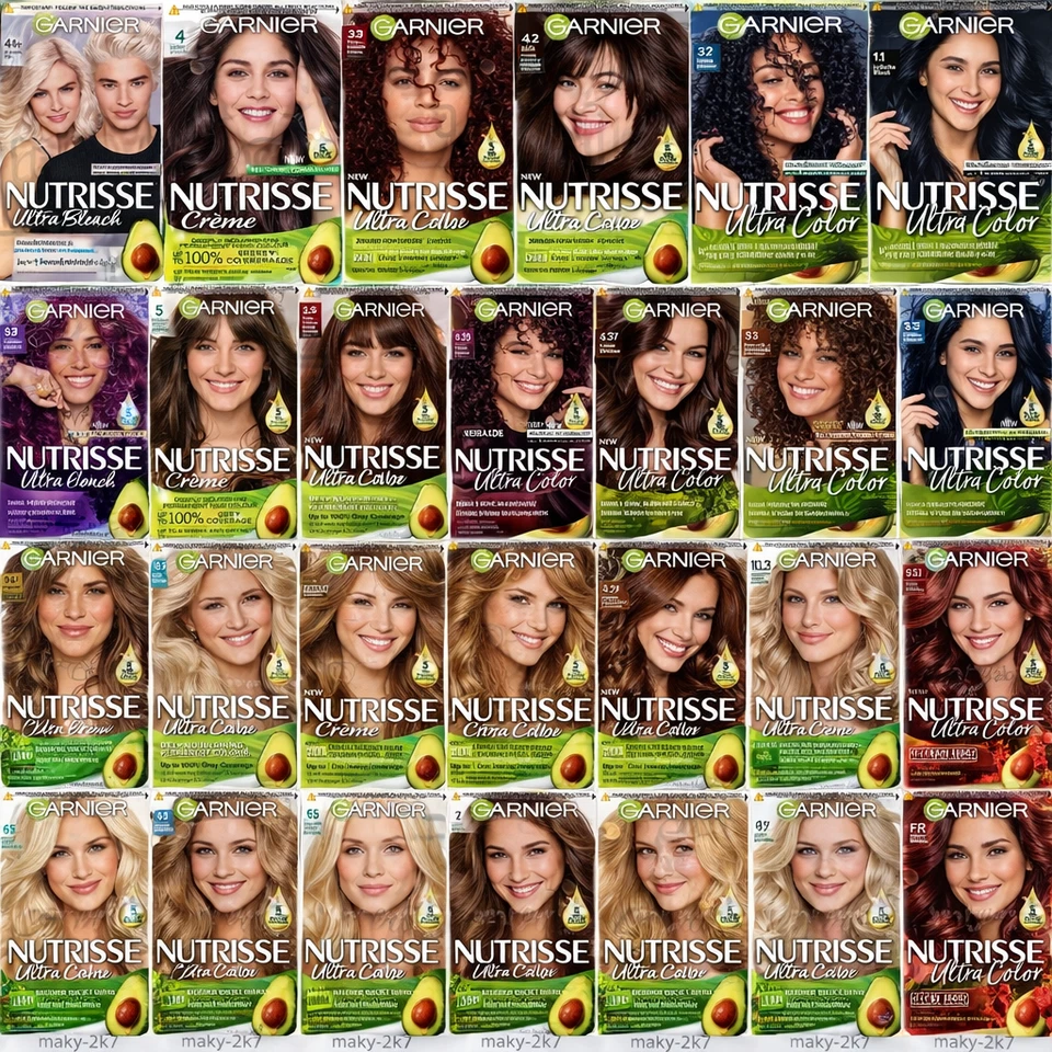 Garnier Nutrisse Permanent Hair Dye Natural-looking hair