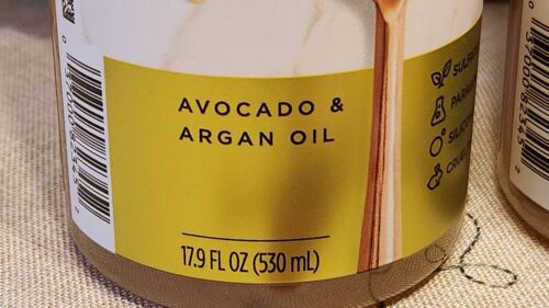 Hair Food Smooth Shampoo AVOCADO & ARGAN OIL 17.9 fl.oz. Lot of 2 - Picture 4 of 12
