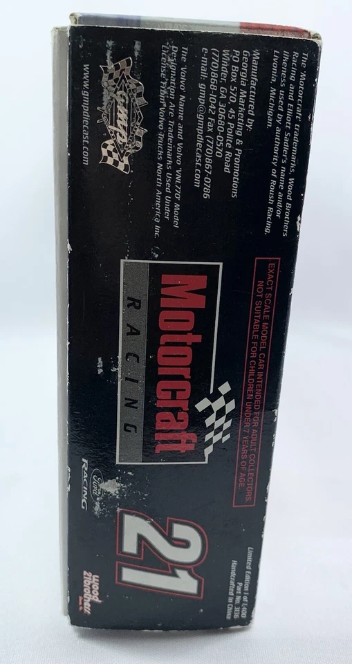 GMP  1:64 Elliot Sadler #21 Motorcraft Racing Team Transport #0511 - Image 4 of 4