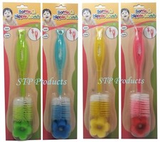 Bottle  Nipple Brush With Sponge Cleaner BPA Free