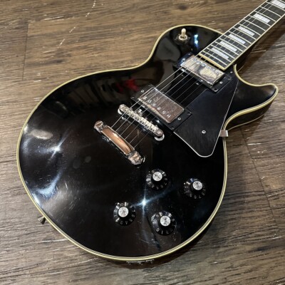 Fresher Les Paul Type 1970s Electric Guitar Black Used Shipping