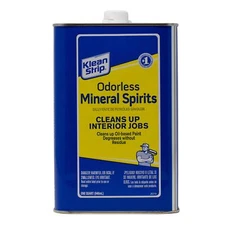 Klean Strip Odorless Mineral Spirits 32 Oz Cleans Degreases Paint Tools