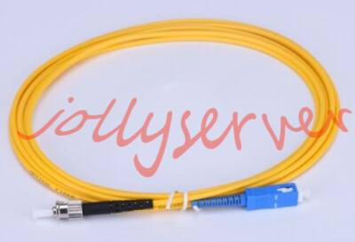 30M Sc UPC Zu St Sm Einzel Modus 9/125 Glasfaser Patch Kabel Simplex