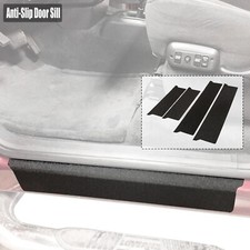 For Dodge Ram 02-08 Quad Cab 4pc Door Sill Step Protector Threshold Shield Pads