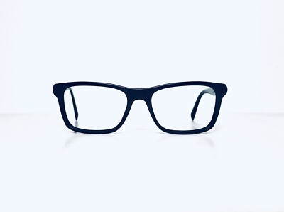 Prada Black Rectangular Wayfarer Glasses Italy VPR068 55 18  display picture 3