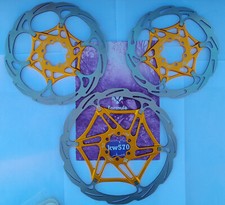 Formula - Disco 2 pezzi/2 pieces Oro/Gold 6 viti/screws 160/180/203mm-6"/7"/8"