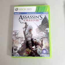 Assassin’s Creed III – Xbox 360 – Ubisoft – Rated M – VTG Action Adventure Game 