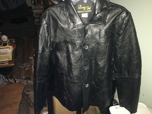 patchwork leather vest