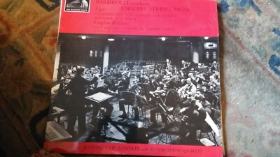 ''Barbirolli Conducts English String Music''  Mono vinyl LP-ALP 1970