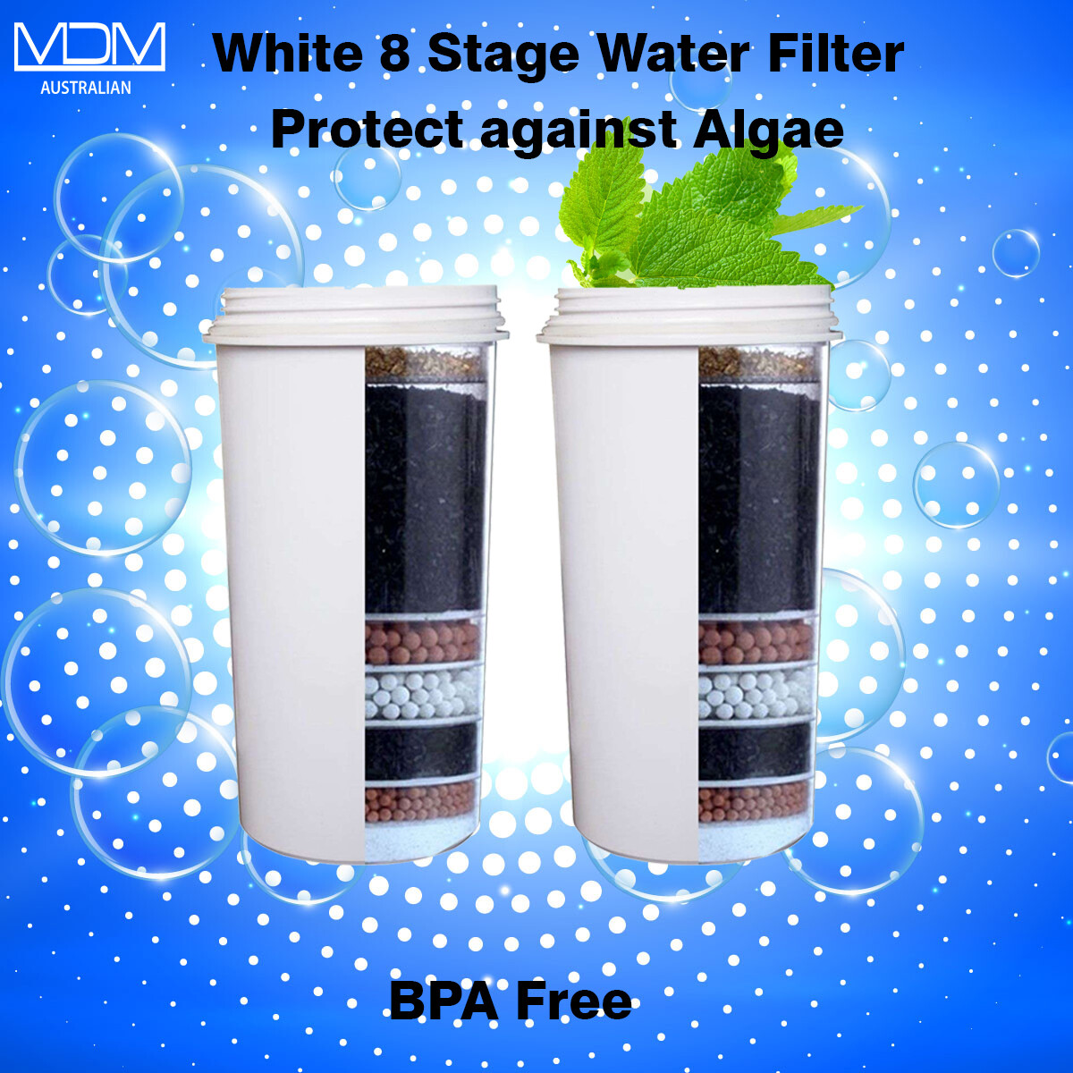 Aimex Water 8 Stage Filter Purifier Cartridge Prestige White Body Avoid