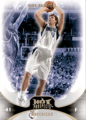 Dirk Nowitzki - 2008-09 Fleer Hot Prospects #65