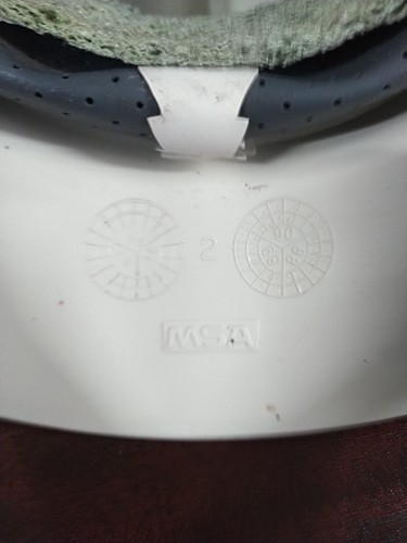 VINTAGE 1986 EXXON HARD HAT MODEL Z89.1 EXXON BENICIA CALIFORNIA - Picture 10 of 18