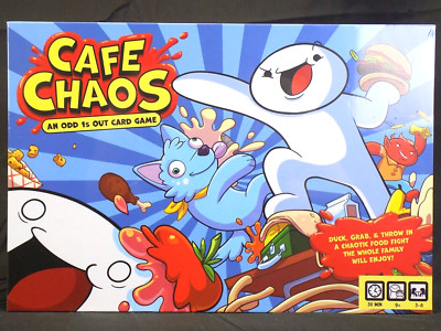 Cafe Chaos Party Card Game by TheOdd1sOut James Rallison Food Fight - New/Sealed