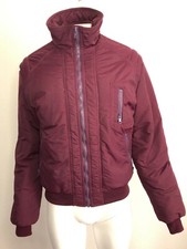 Roffe Womens Down Size  Small Puffer Plum Purple Skiwear Jacket      2027