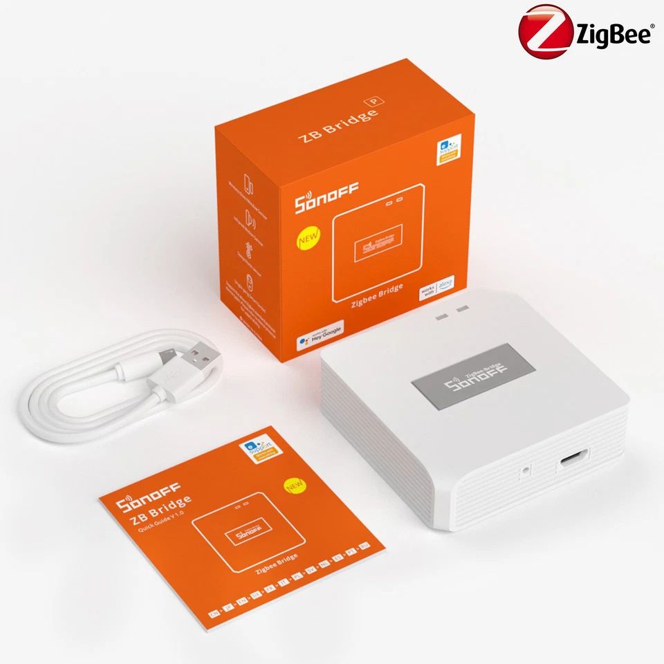 SONOFF ZigBee Bridge Pro ZigBee Hub Gateway mit Smart Home Sicherheitsmodus
