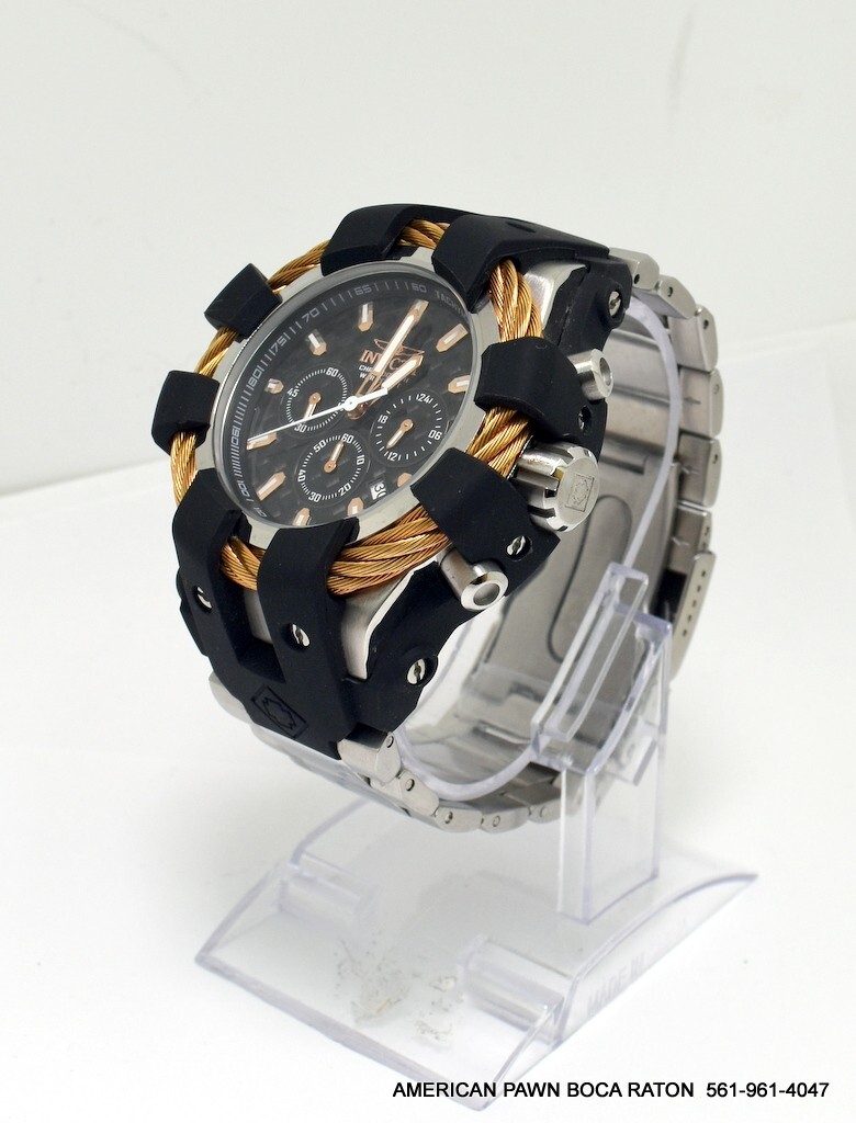 Invicta Bolt Sport 26671 Men's Black Carbon Fiber Dial Chronograph