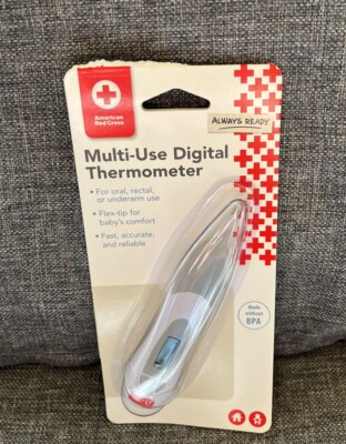 BRAND NEW Packaged The First Years American Red Cross Multi-Use Baby Thermometer