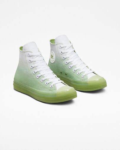 CONVERSE グリーン Converse Chuck Taylor AS CX Gradient Hi Top Shoe, A03744C