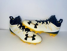 UNDER ARMOUR TEAM ISSUED CAL GOLDEN BEARS NITRO FOOTBALL CLEATS NEW SIZE 13