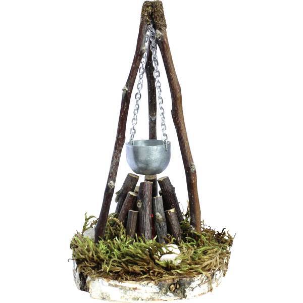 Focolare kahlert licht 49673 con luce lampeggiante