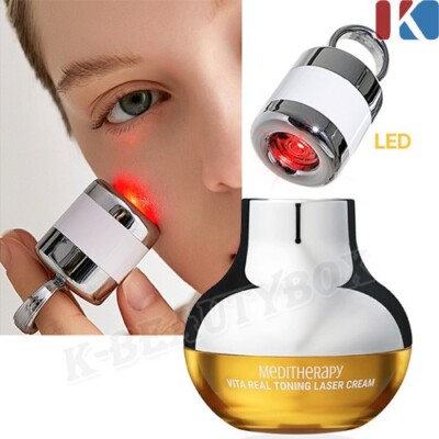 MEDITHERAPY Vita Real Toning Laser Cream 50ml LED Whitening Cream K-Beauty NEU