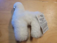Alpaca Imports, World Famous Alpaca 10” Plush, 100% Handcrafted, Real Fur