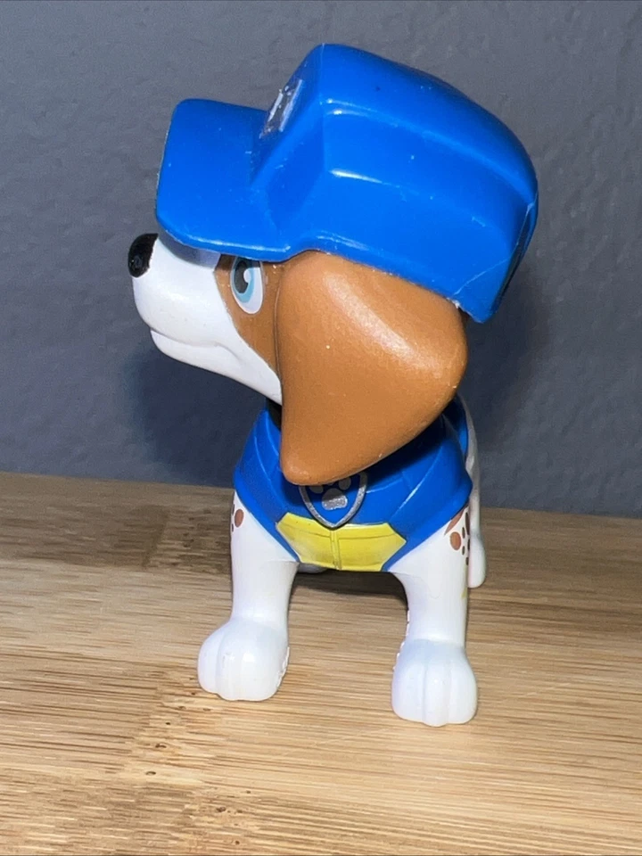 Wheeler Rubble & Crew Paw Patrol Dog 2.5" Figure Spin Master - Image 2 of 4
